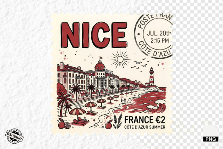 Postage Stamp Clipart Image 16