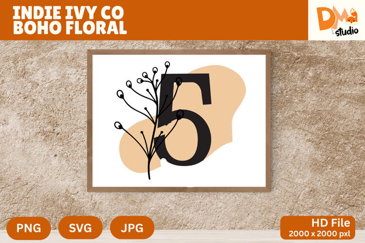 Floral Monogram Letter Svg Image 23