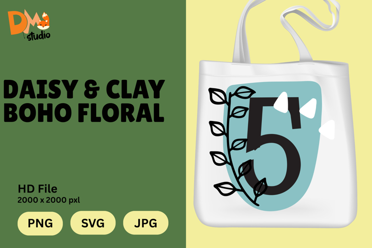 Floral Letter Svg Image 18