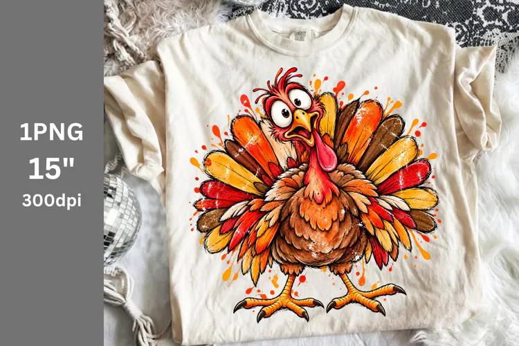 Turkey PNG, Fall PNG, Halloween PNG,