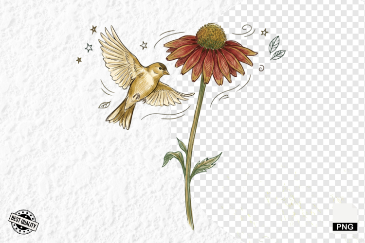 Summer Flowers Clipart Image 3