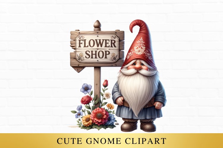 Gnome Clipart Image 7