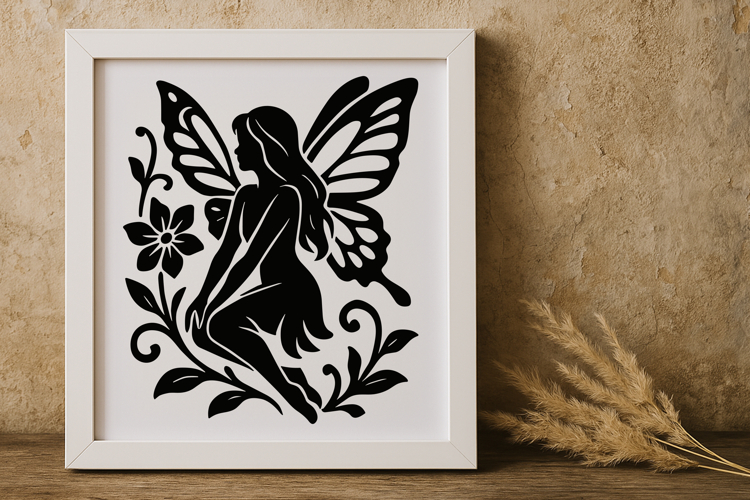 Fairy Silhouette Svg Image 7