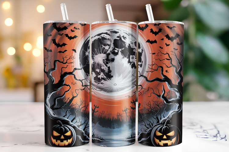 Halloween Tumbler Wrap Image 20