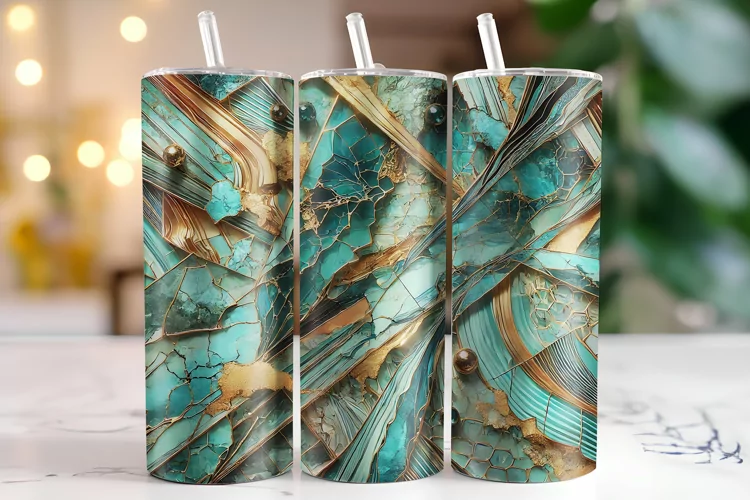 Marble Tumbler Wrap | Sublimation | Tumblers