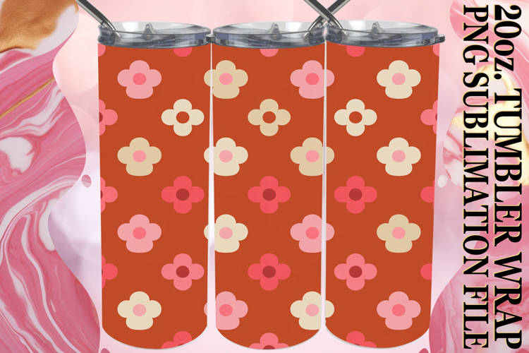 RADIANT SPIRITS 20oz TUMBLER WRAP, Valentines Pattern