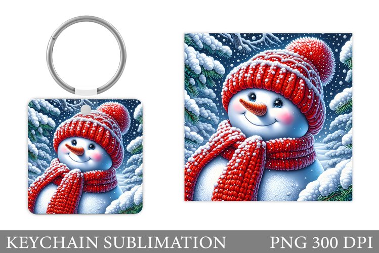 Cute Snowman Clipart Image 6