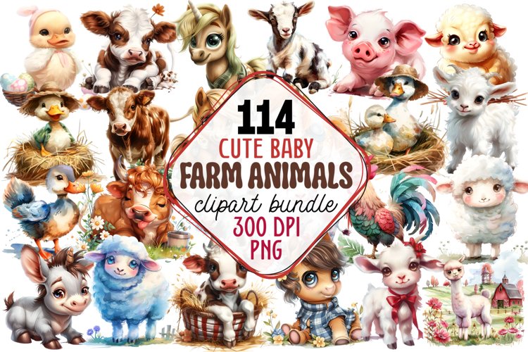 Farm Animals Clipart Image 18