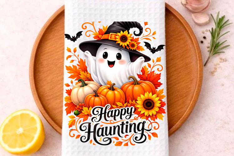 Halloween Kitchen Towel PNG, Funny Halloween PNG