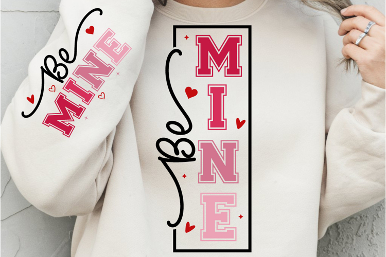Be Mine PNG, Be Mine SVG, Valentine PNG, Cute Valentines
