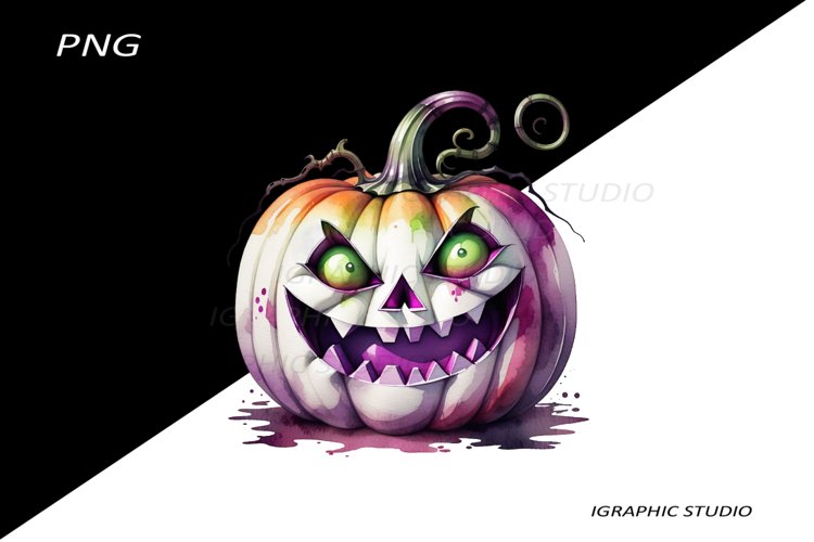 Pumpkin Halloween Clipart Image 14