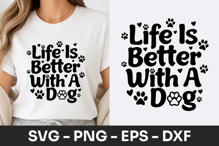 Dog Life Svg Image 5