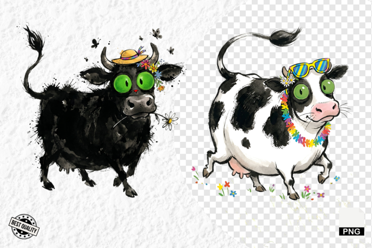 Cute Cow Clipart Image 16