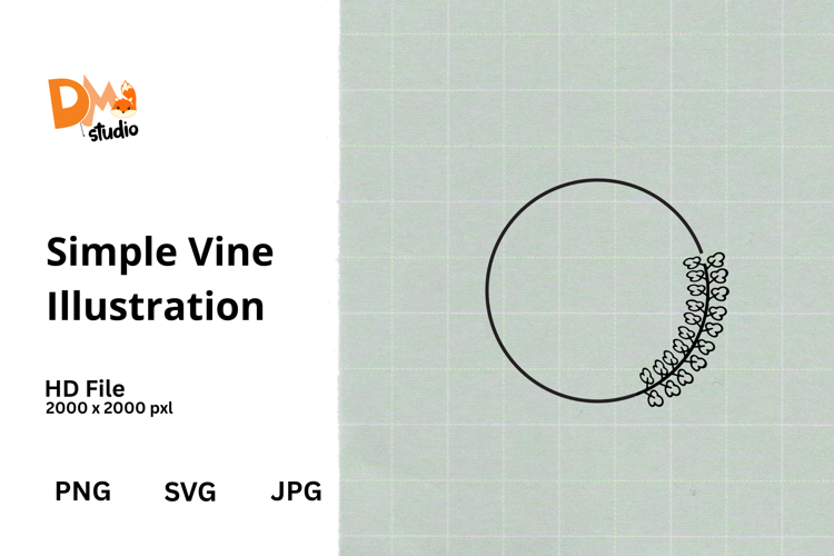 Simple Vine Illustration
