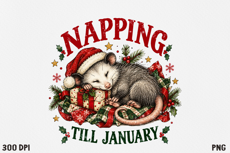 Christmas Clipart PNG, Festive Holiday Illustration.