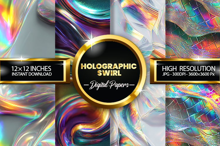 Holographic Digital Paper Image 14