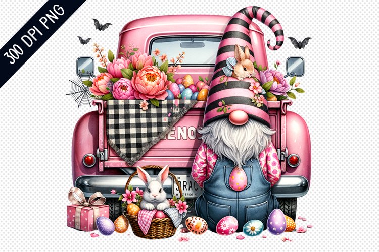 Easter Gnome Clipart Image 3