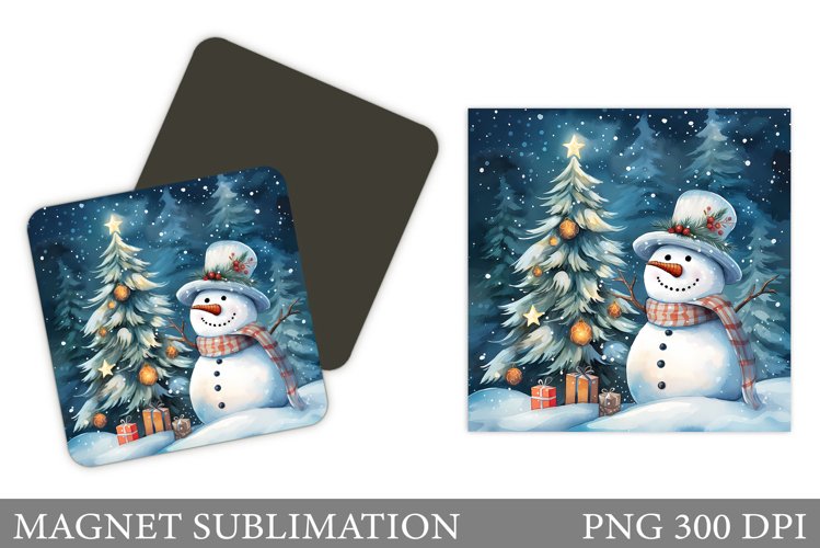 Cute Snowman Clipart Image 5