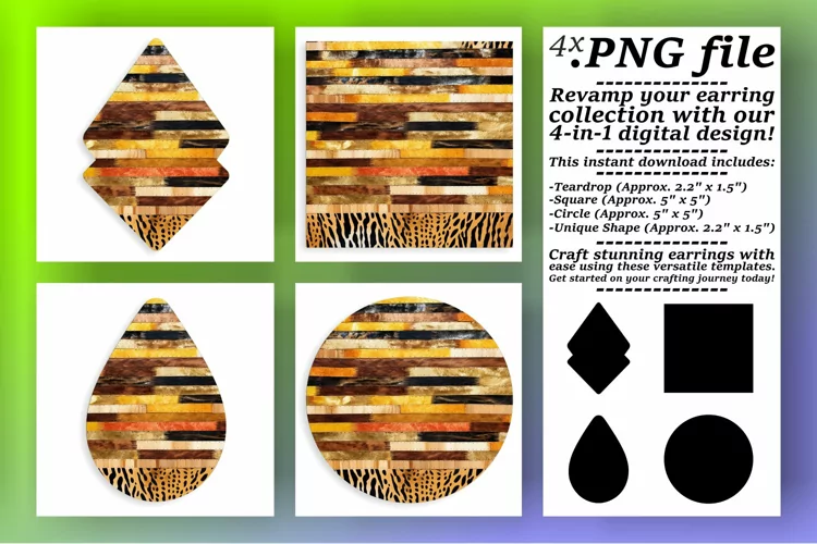 Square and Round Delights: Sublimation Patterns