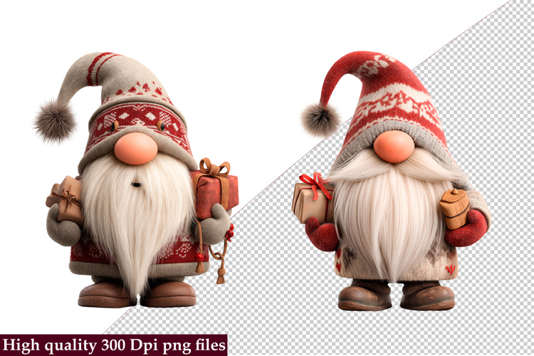 Christmas Gnome Funny Clipart png