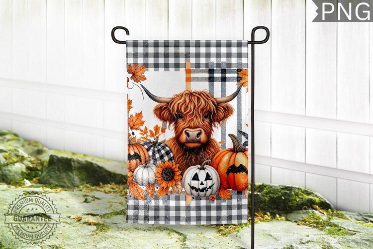 Fall Garden Flag Sublimation - Garden Flag PNG Design