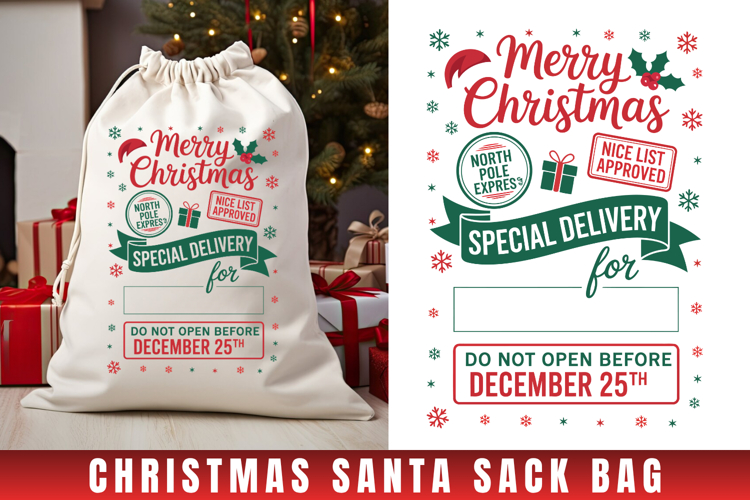 Santa Sack SVGs