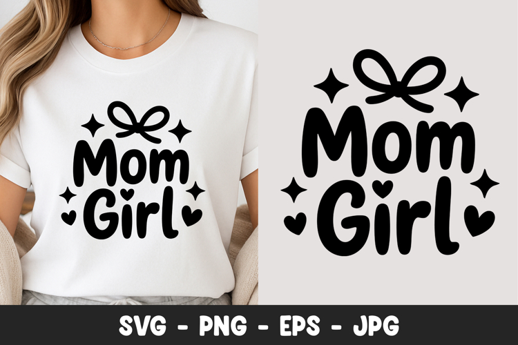Girl Mom Svg Image 2