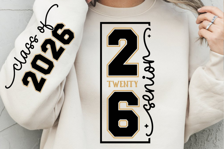 Class of 2026 SVG PNG, Senior 2026 PNG, Senior Class of 2026