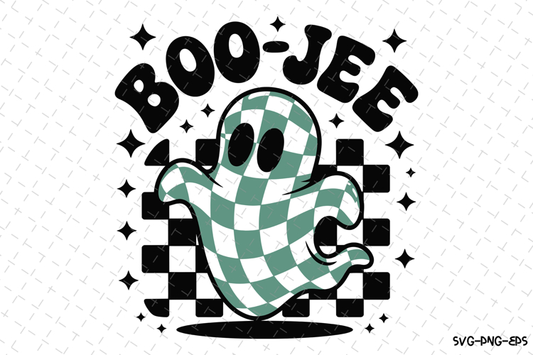 Boo-Jee Svg | Halloween Svg | Svg Cut Files example image 1