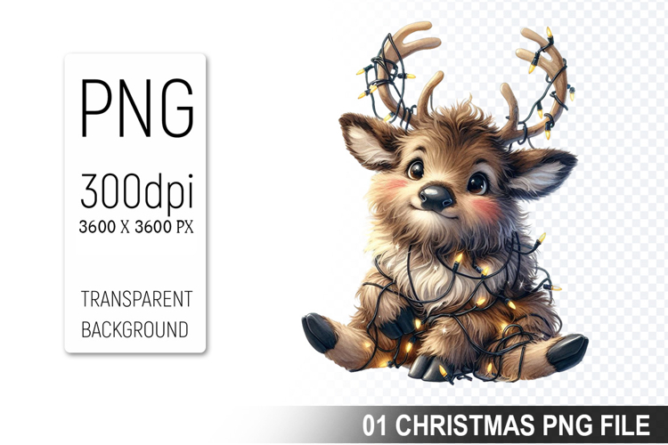 Reindeer Clipart Image 10