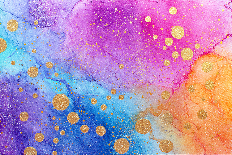 Purple And Gold Background Image 11