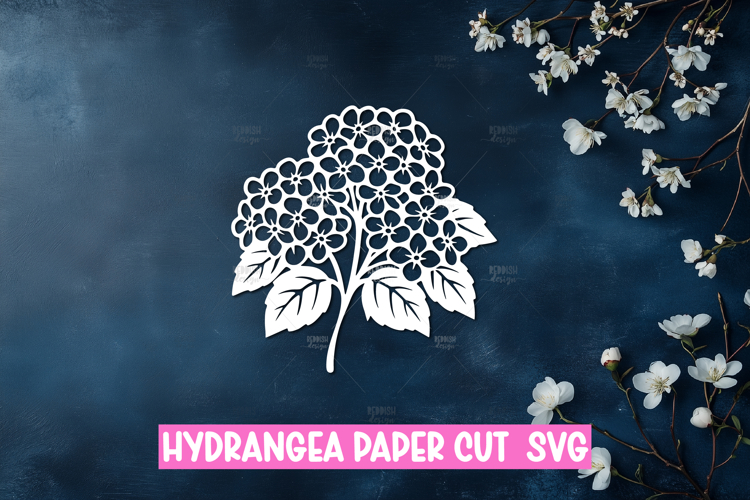 Hydrangea Clipart Image 13