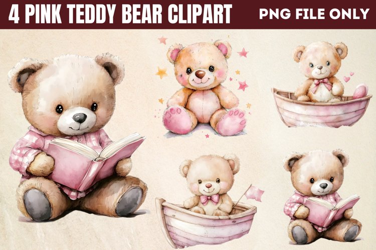 Cute Teddy Bear Clipart Image 23