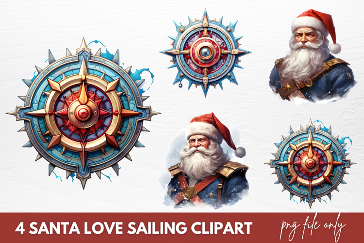 Santa Christmas Clipart Image 22