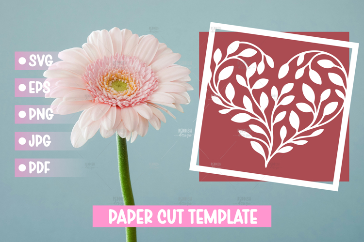 Heart Valentine Svg Image 6