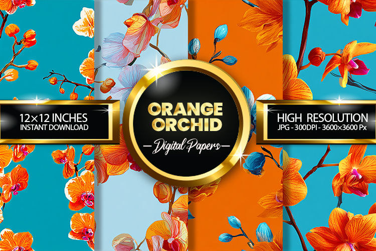 Orange Background Image 19