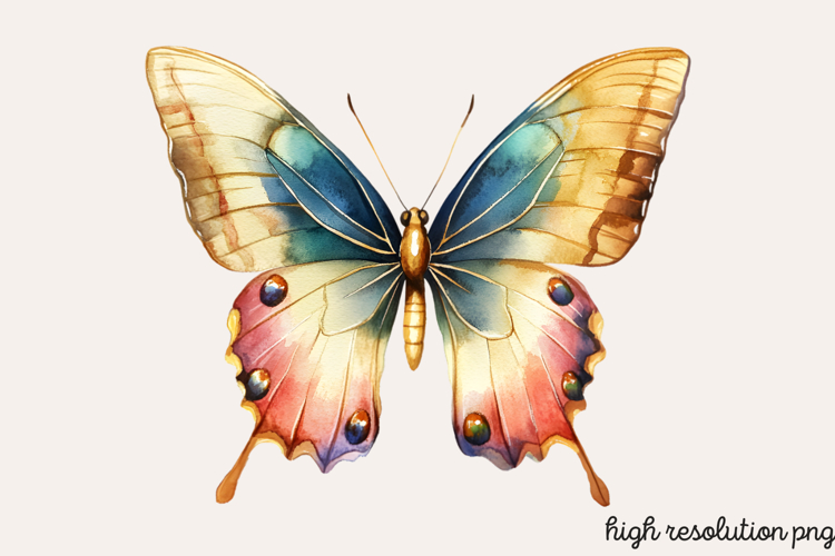 Watercolor Flowers Svg Image 21