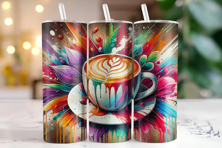 Coffee Tumbler Wrap | Sublimation | Tumblers