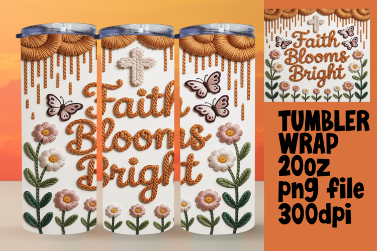 Christmas Tumbler Wrap Image 12