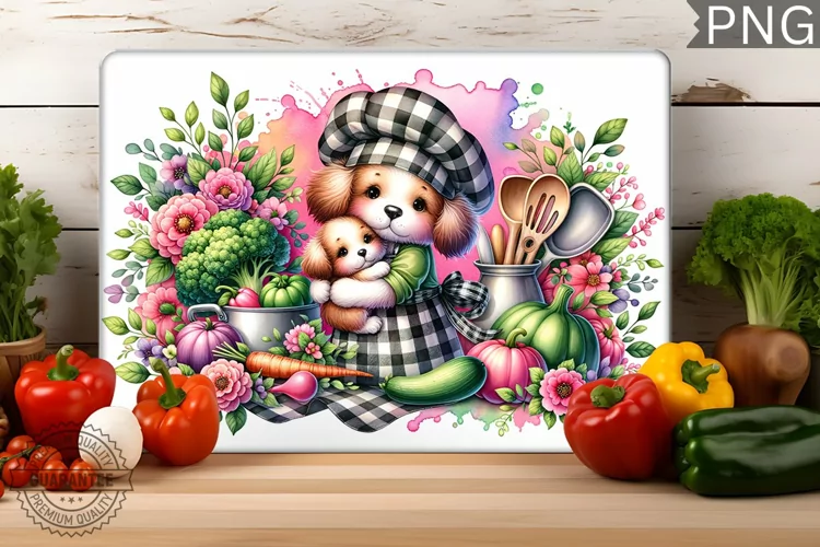 Cutting Board Design, Mother's Day Kitchen Sublimation