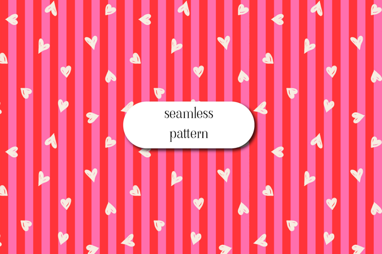 Pink Heart Background Image 22