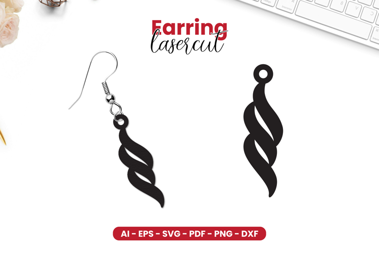 Earring LaserCut - Lasercut File