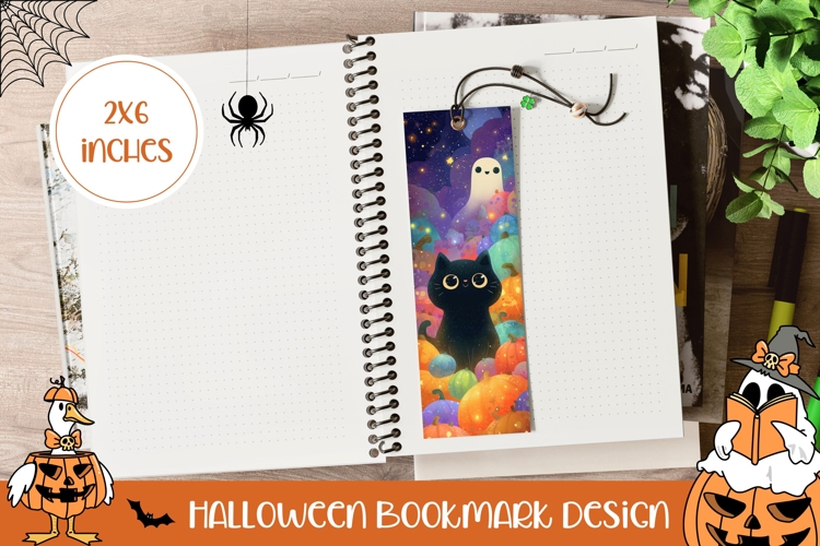 Printable Halloween Bookmark Image 13