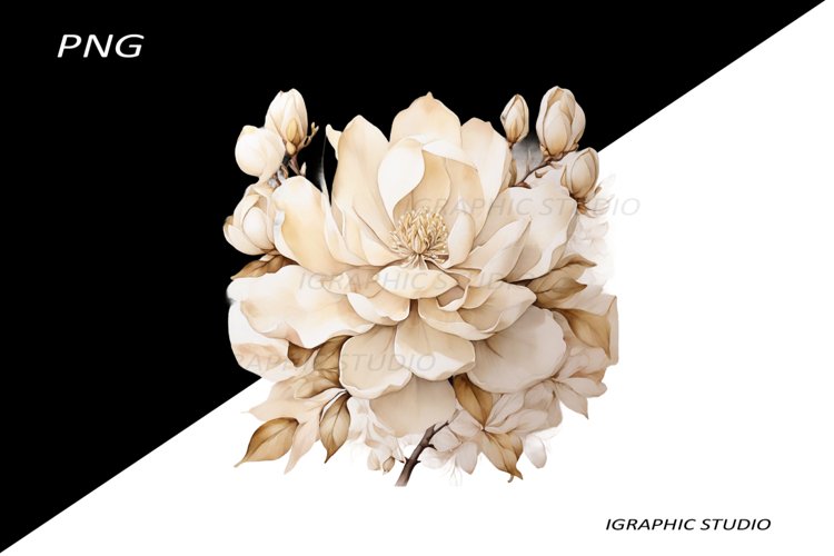 Magnolia Clipart Image 3