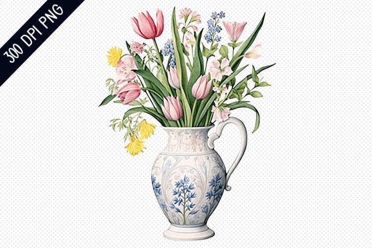 Flower Sublimation - Flower Sublimation Design example image 1