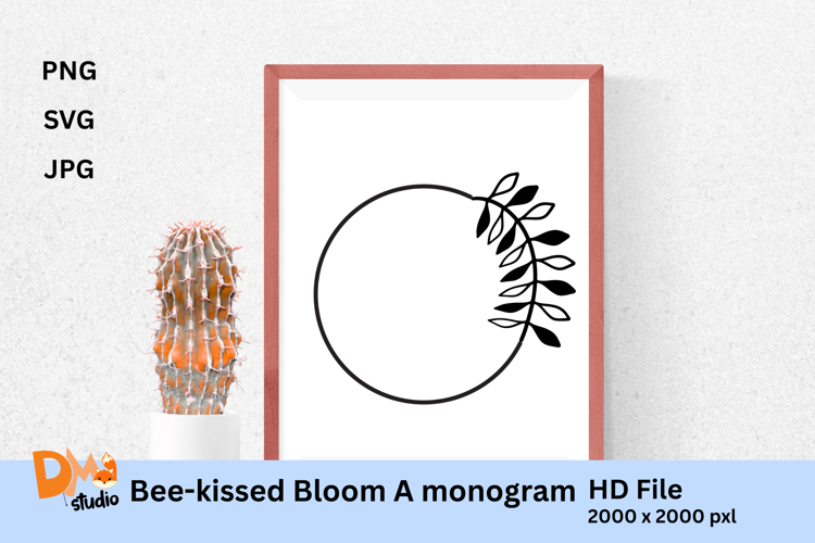 Bee-Kissed Bloom Frame