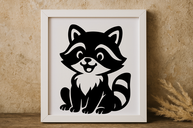 Raccoon Silhouette Image 23