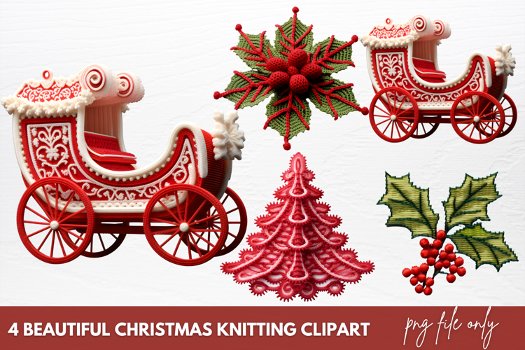 Knitting Clipart