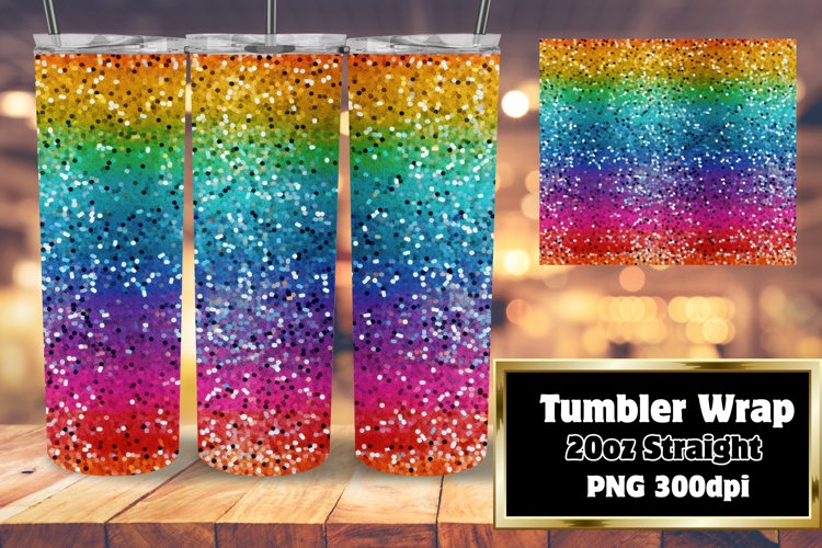 Dazzling Tumbler Glitter Skins
