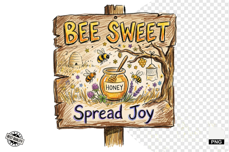 Beekeeping Bees Signs PNG